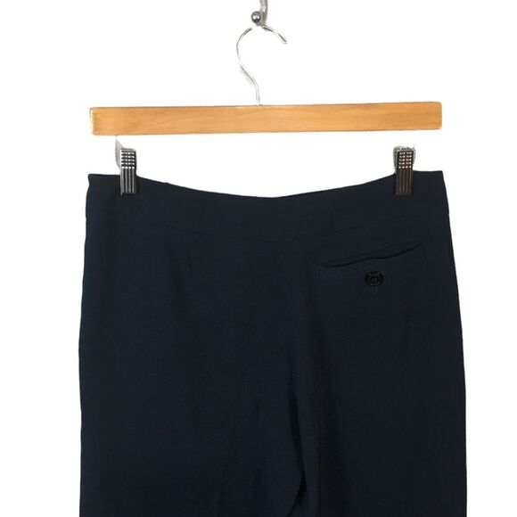 WJ502 Women’s Emporio Armani Designer Wide leg Stretch Trouser Pants 27 - Picture 5 of 7